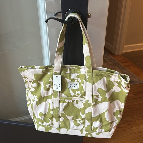 NWT Billabong All Day Beach Tote Beach Bag - Picture 3 of 6
